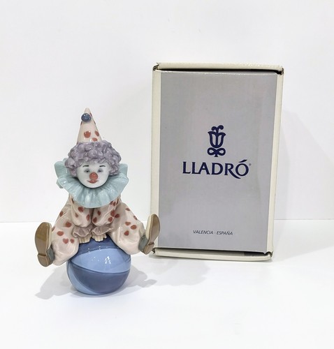 Lladro 5813 porcelain clown - lladro,