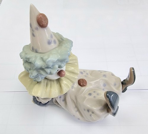 Vintage lladro clown tired - lladro,
