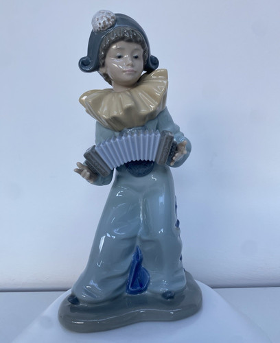 Lladro porcelain clown - porcelain,