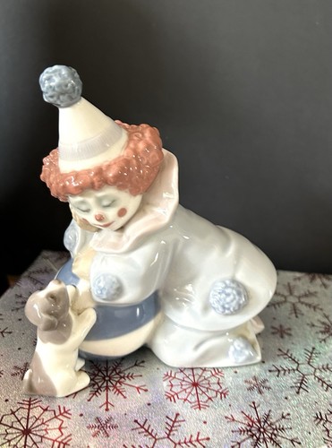 Lladro figurine clown - a,