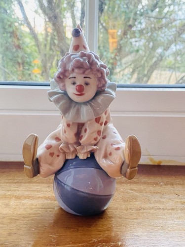 Lladró porcelain clown - lladró,
