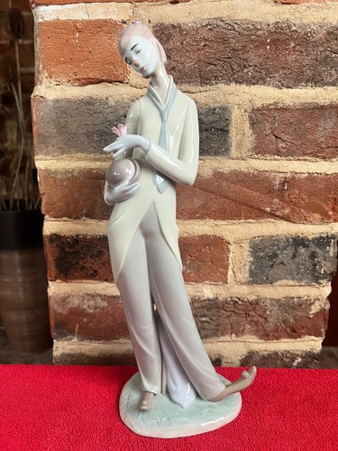 Lladro clown romantic 8055 - lladro,