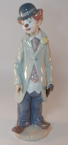 Lladro clown with - lladro,