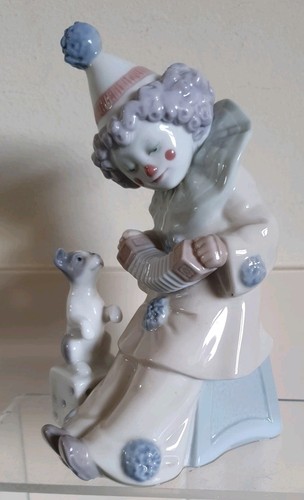 Lladro clown with - clown, &